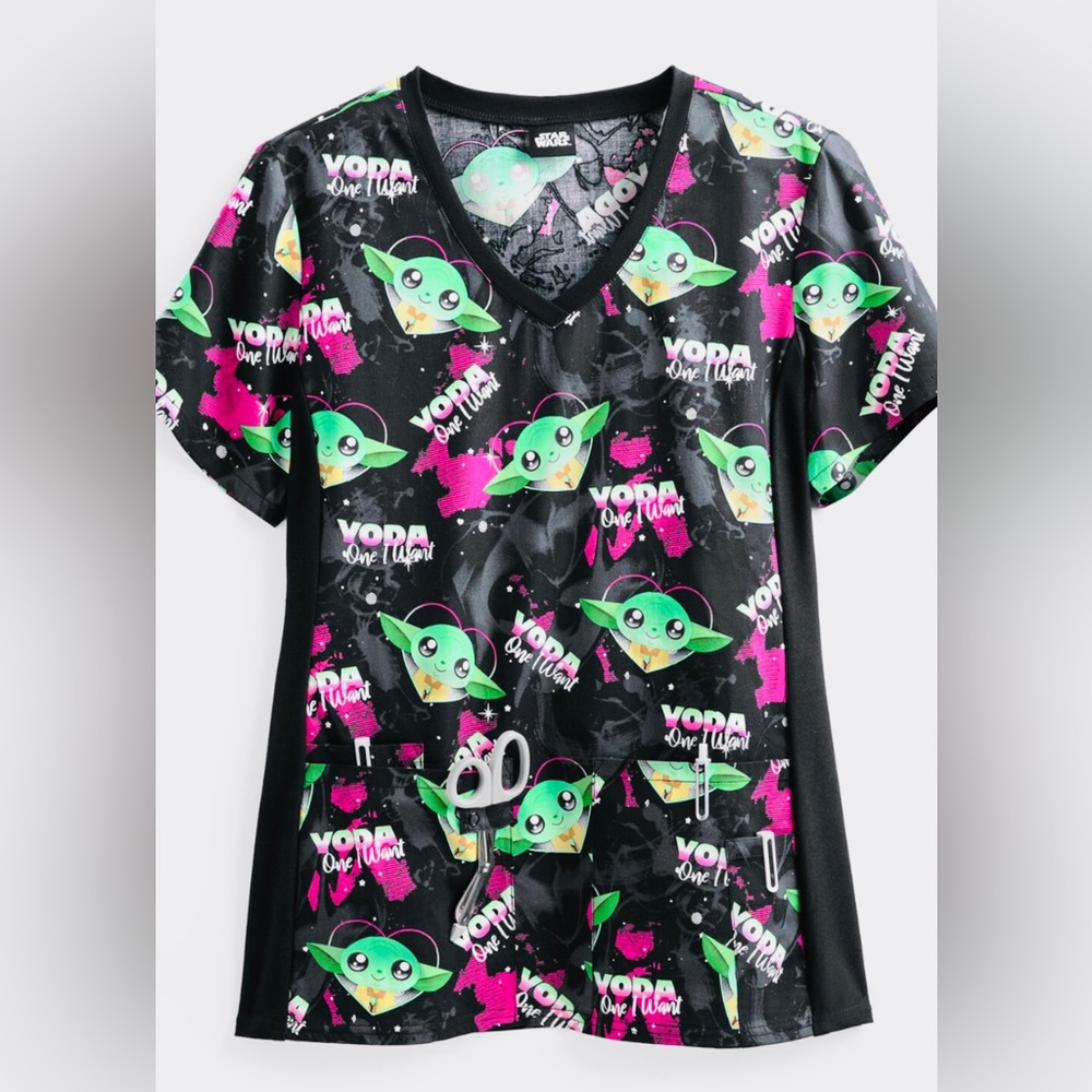 Nursing Scrub Disney Star Wars baby Yoda